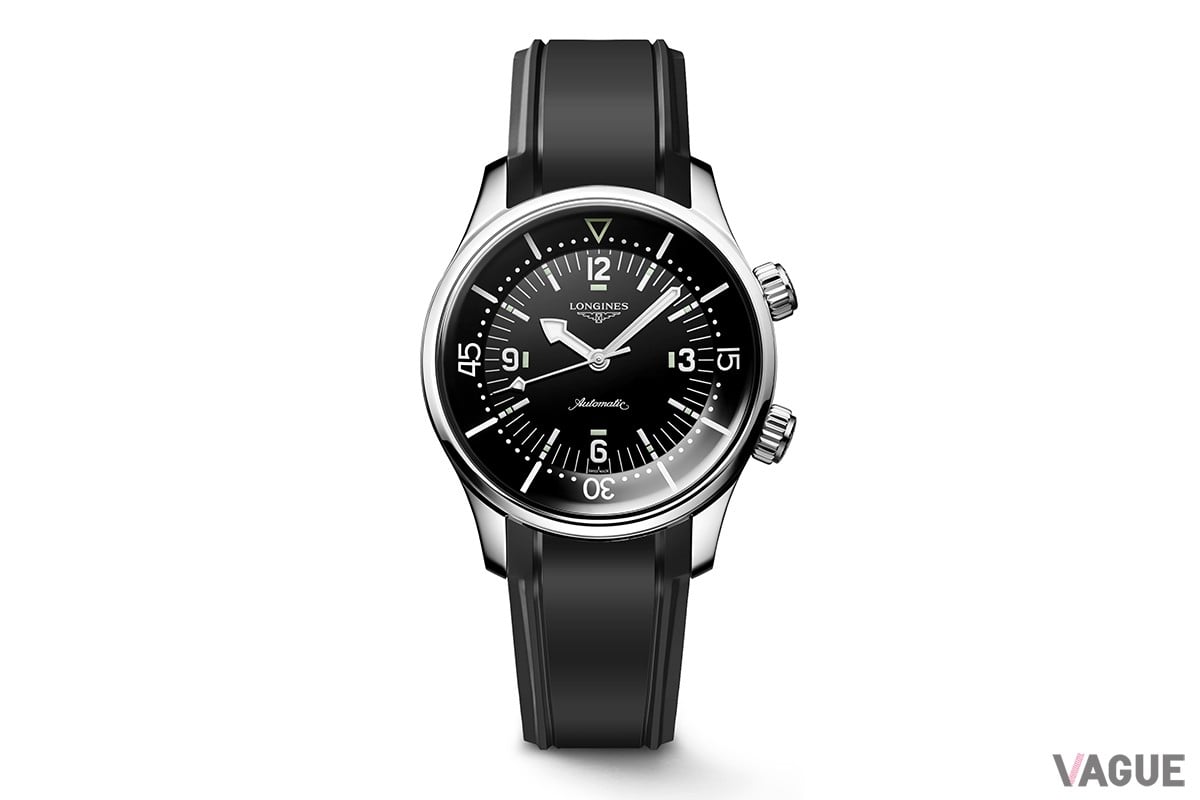 「ロンジン レジェンドダイバー」ブラック（品番：L3.764.4.50.9、47万7400円 消費税込）