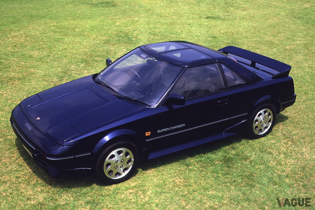 1986年8月にマイナーチェンジしたトヨタ初代「MR2」