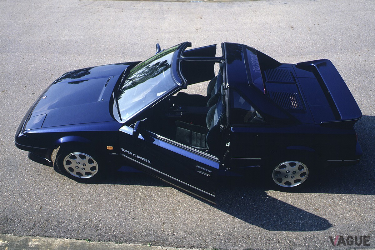 1986年8月にマイナーチェンジしたトヨタ初代「MR2」
