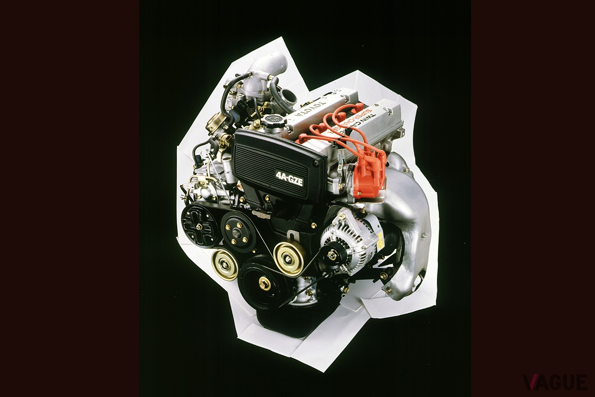 1986年8月にマイナーチェンジしたトヨタ初代「MR2」