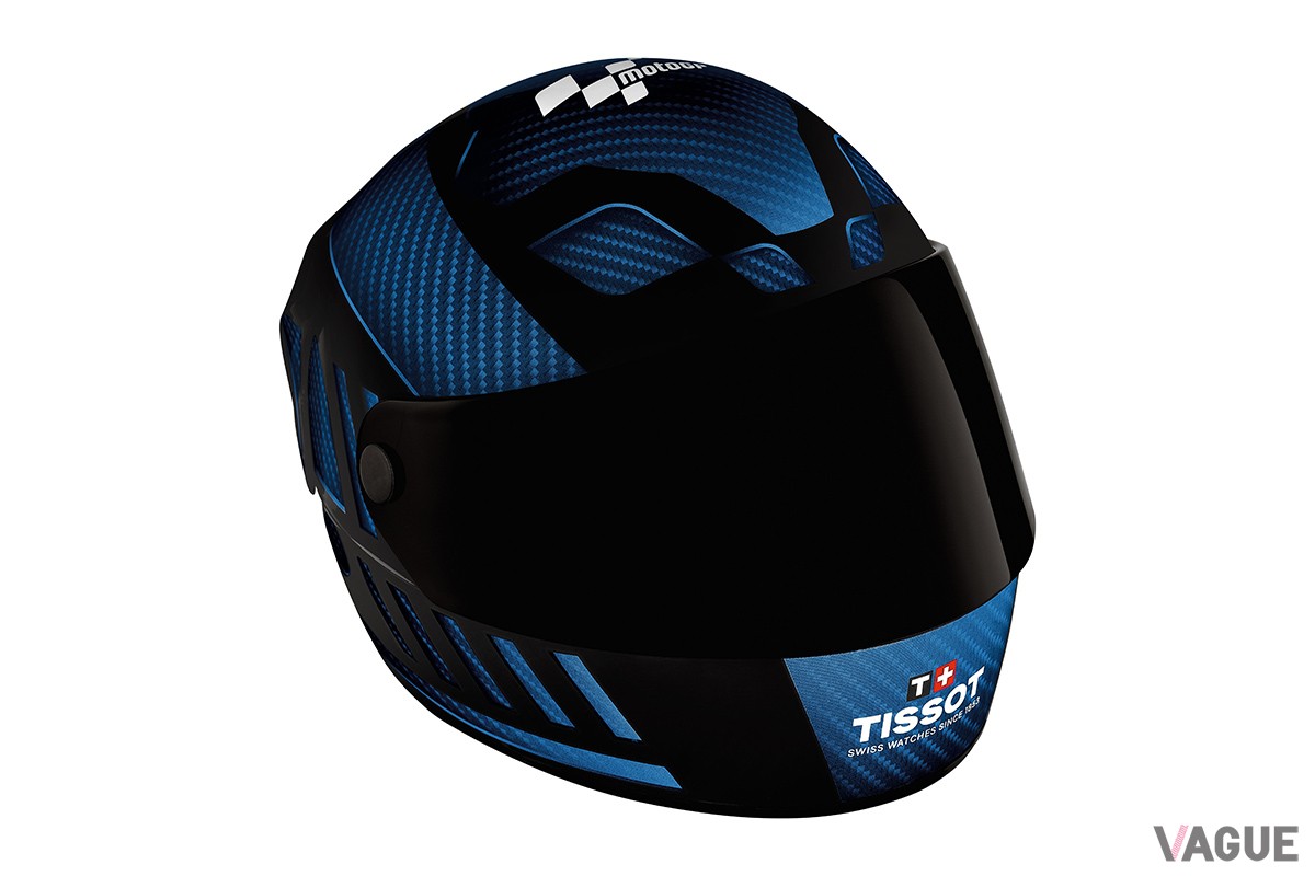 フルフェイスヘルメットをイメージした遊び心たっぷりの特製ボックスもコレクター心を刺激する