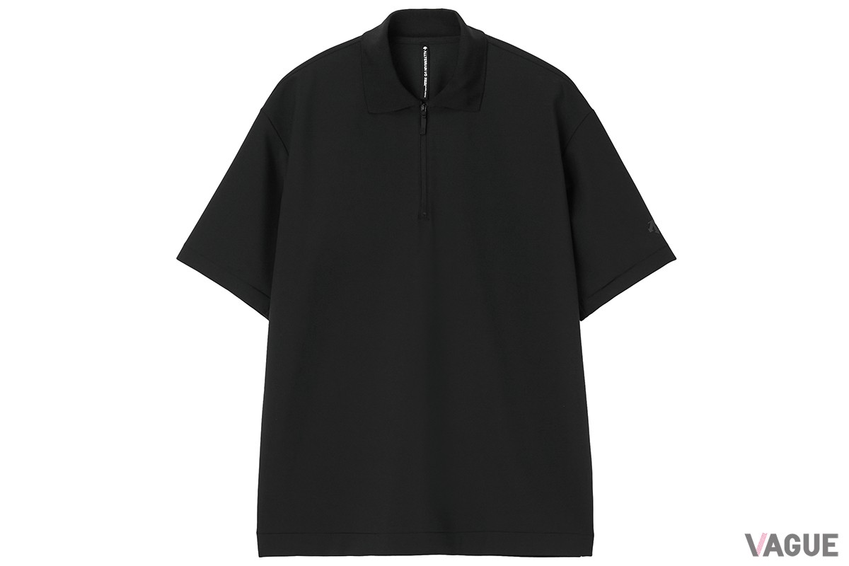 TECH POLO SHIRT：ブラック