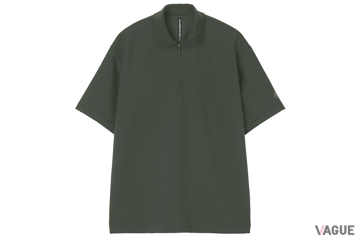 TECH POLO SHIRT：スレートフォレスト