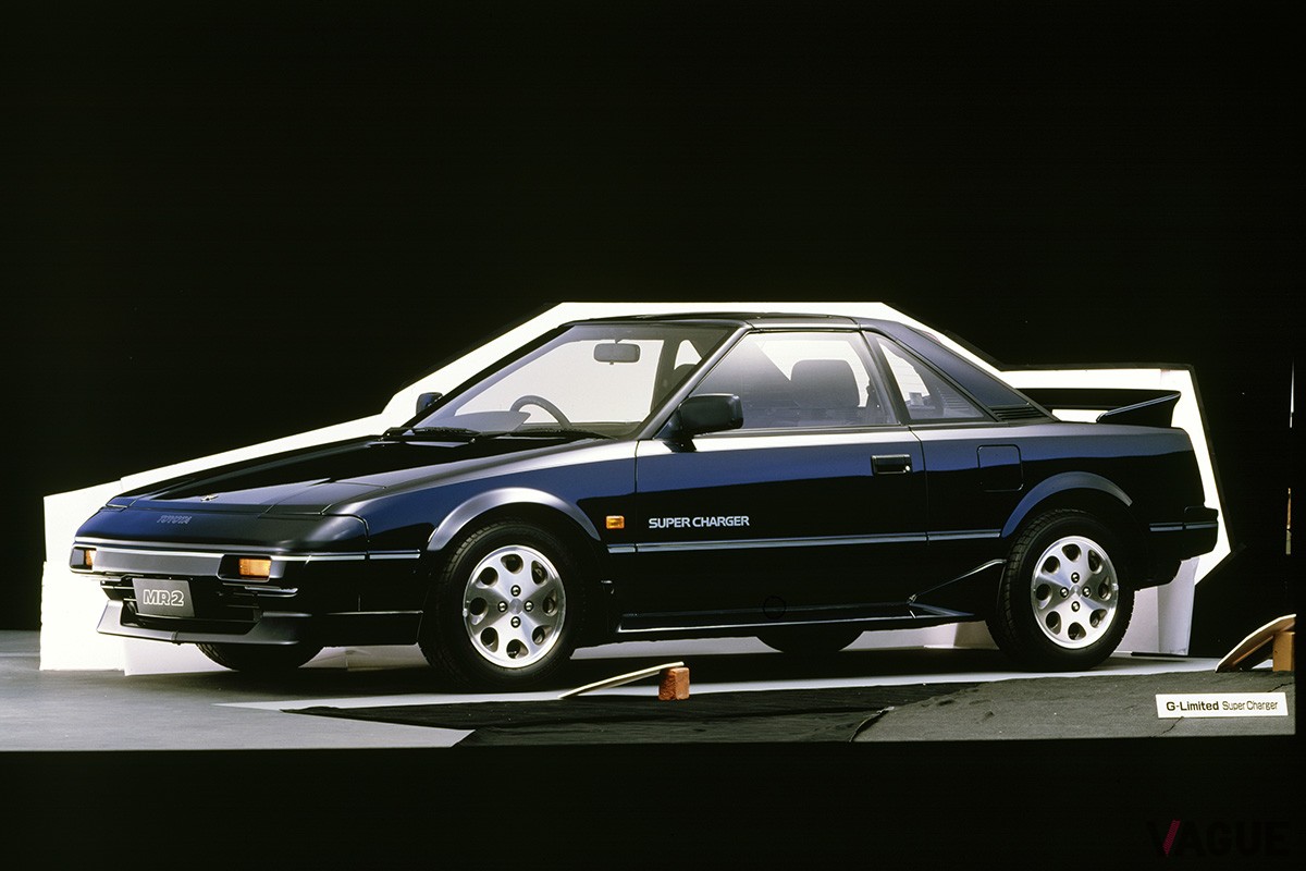 1986年8月にマイナーチェンジしたトヨタ初代「MR2」