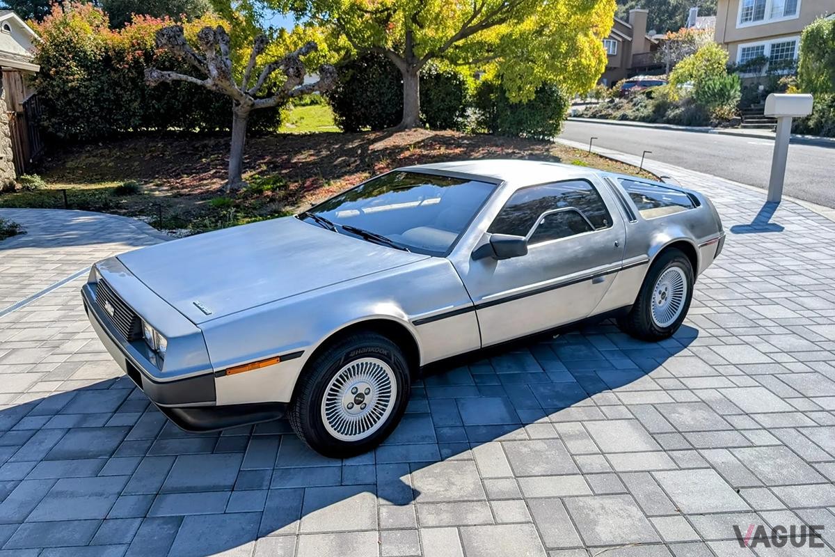 米国オークションに登場、落札された1983年式デロリアン「DMC-12」