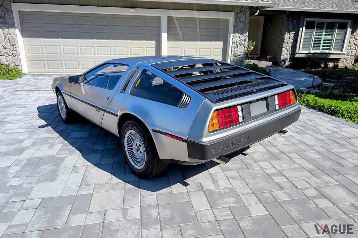 米国オークションに登場、落札された1983年式デロリアン「DMC-12」
