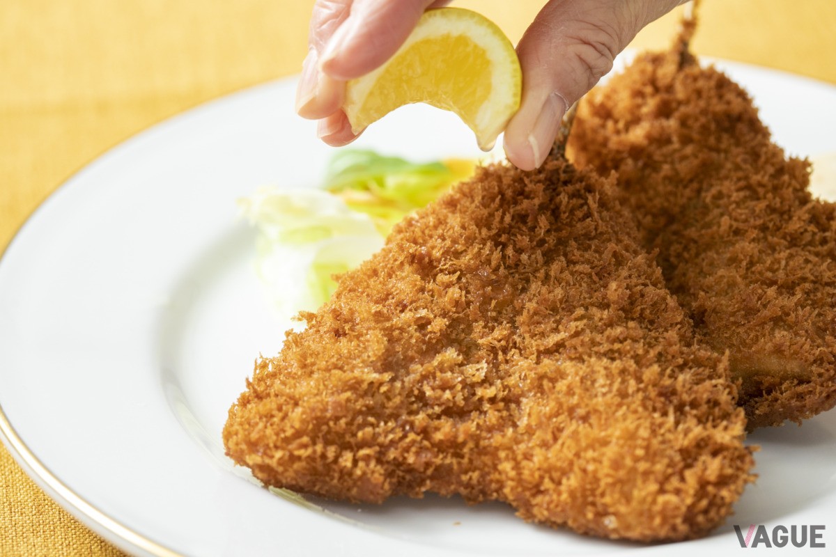 そのままでも美味しいけれど、レモンをかけると爽やかな口当たりに
