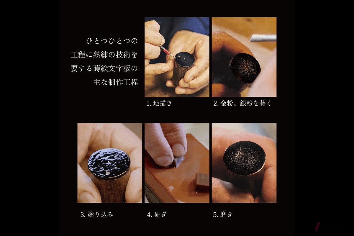 ひとつひとつ丁寧に仕上げられるダイヤル。腕元で伝統工芸を味わえる稀有なウォッチが完成