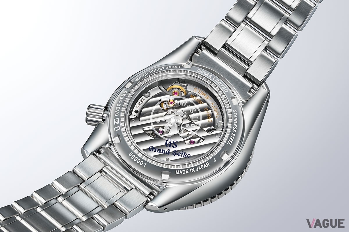 限定450本。銀座限定を証明する「GINZA LIMITED」の文字とシリアルナンバーも刻印