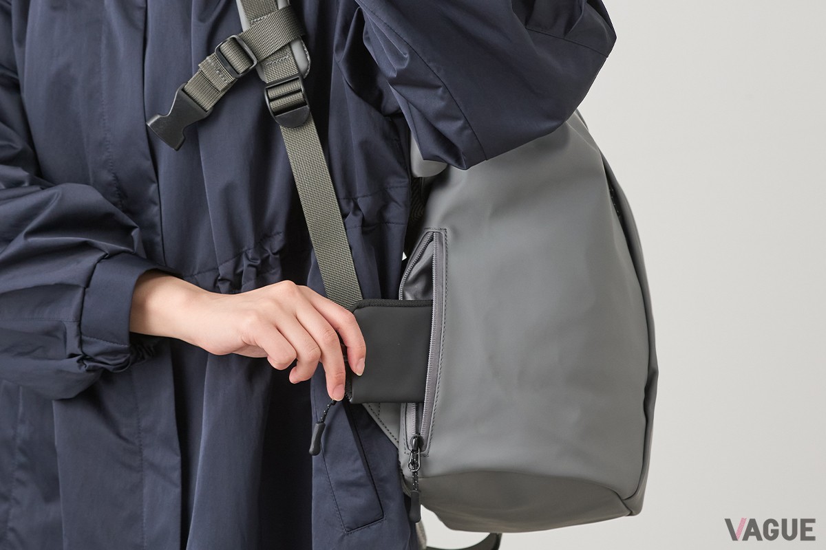 【防水生地】N晴雨兼用ブレッタリュックM：7590円