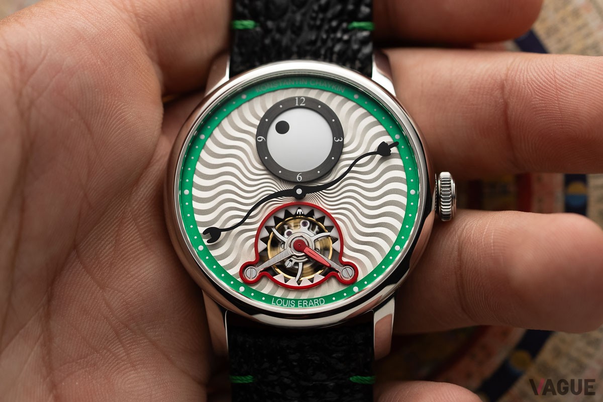 トゥールビヨンを搭載して帰ってきた「レギュレーター トゥールビヨン　ルイ・エラール×コンスタンチン・チャイキン」