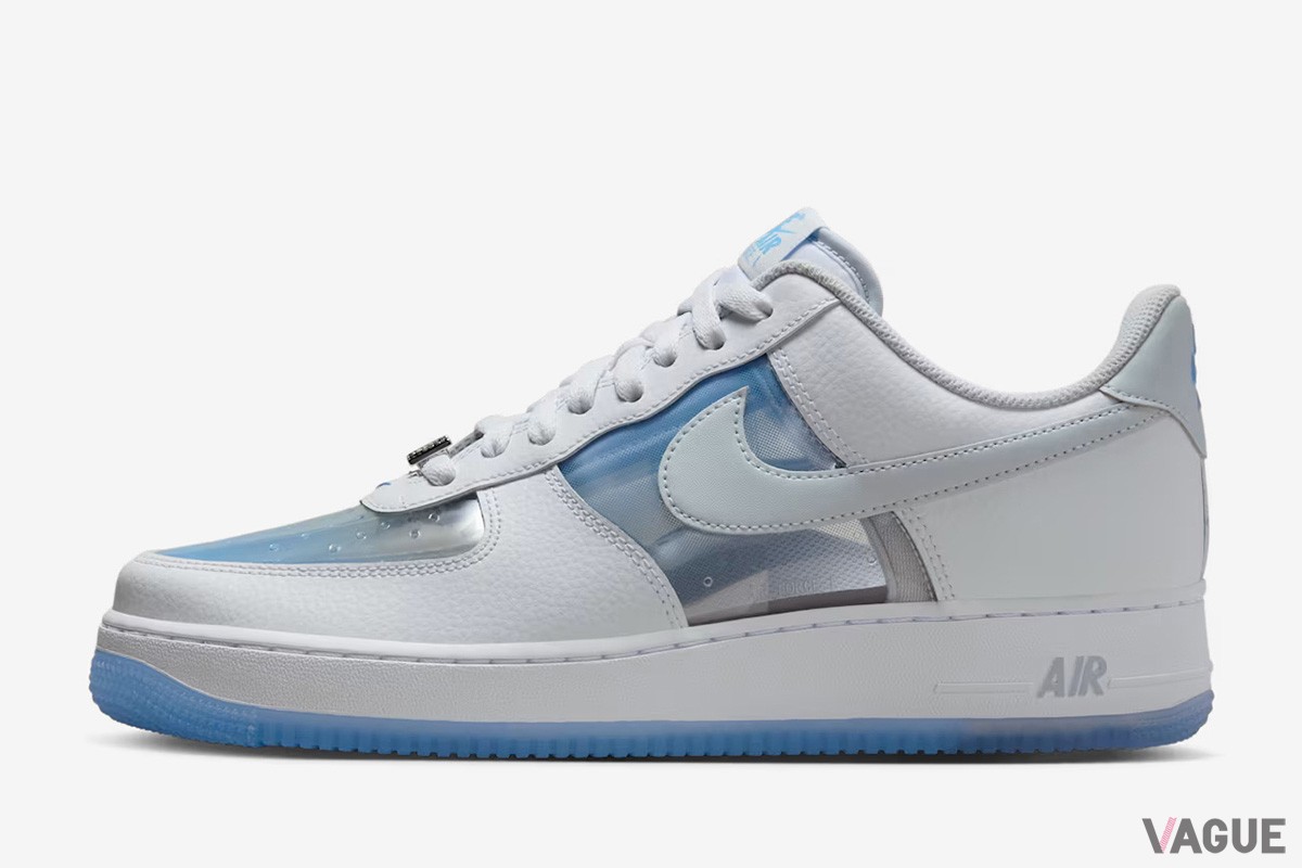 ナイキ「エア フォース 1」“インビジブル・ウーマン”の新カラー“White and University Blue”