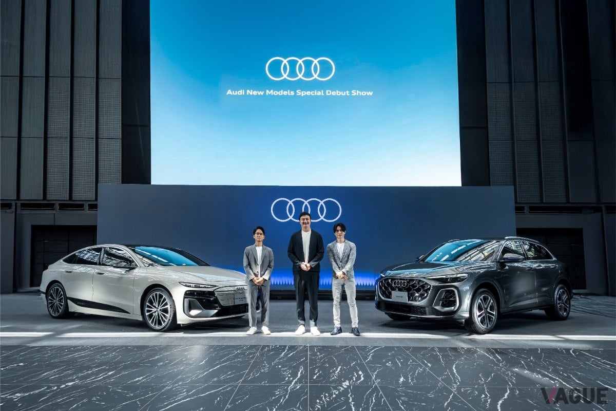 アウディのミドルSUV新型「Q5」および「Q5 Sportback（スポーツバック）」の発表会