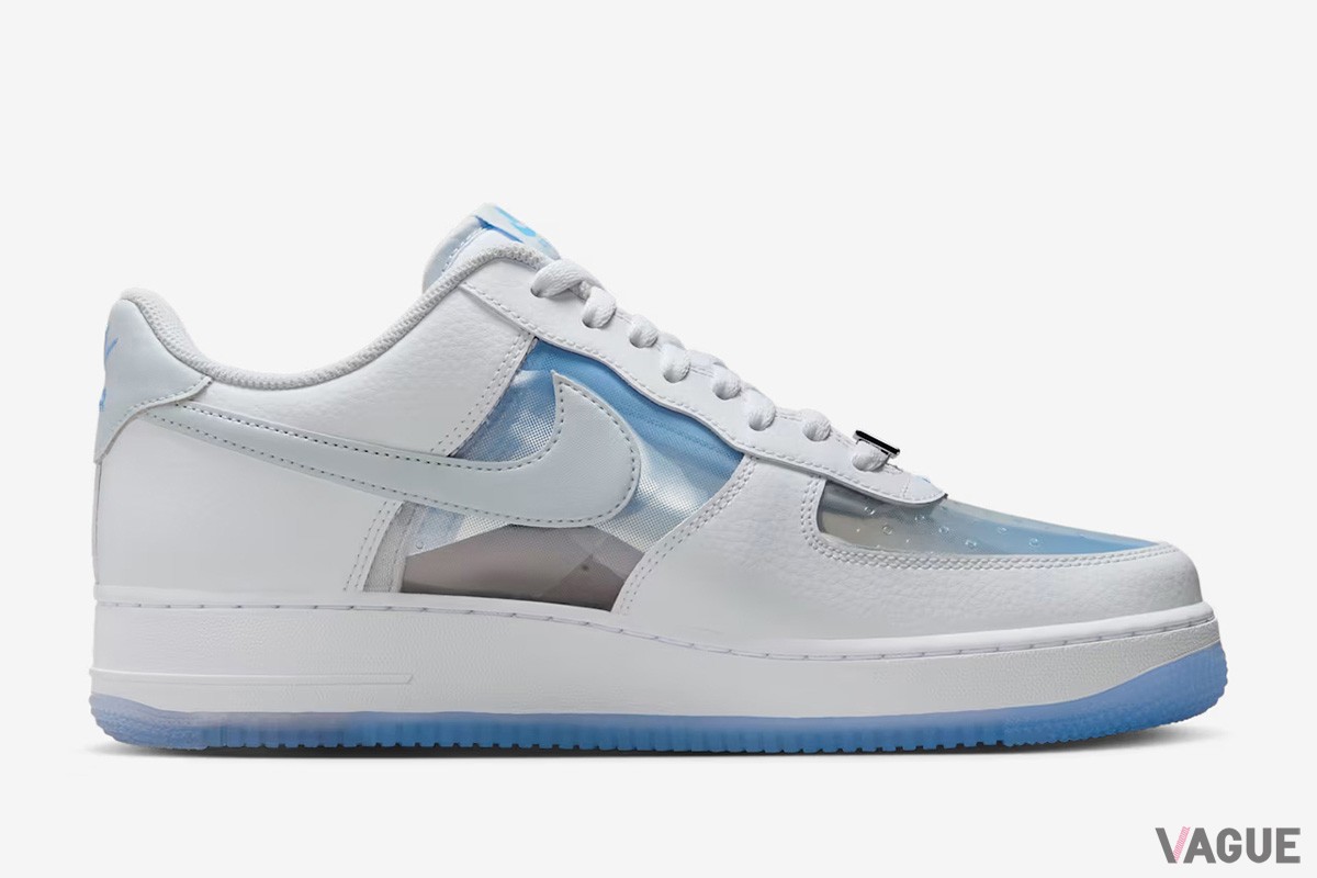 ナイキ「エア フォース 1」“インビジブル・ウーマン”の新カラー“White and University Blue”