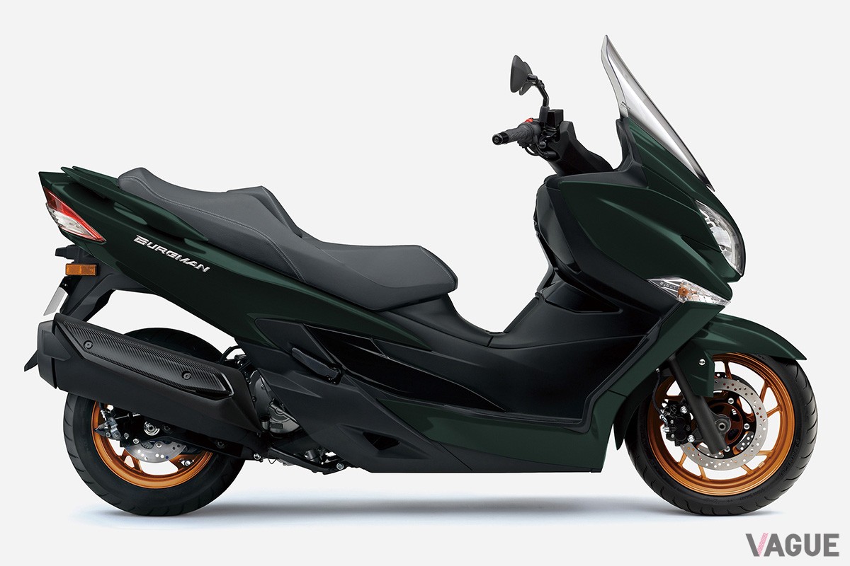 スズキ「バーグマン400 ABS」がカラーリングを刷新