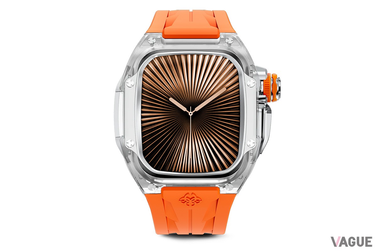 「ゴールデンコンセプト アップルウォッチケース RSTRIII49  Sunset Orange」Apple Watch Ultra/Ultra2専用モデル（17万6000円 消費税込）