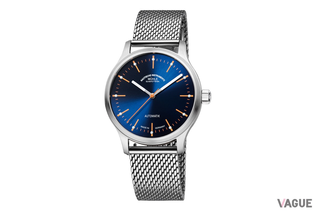 「ミューレ・グラスヒュッテ Panova Blue」（品番：M1-40-72-MB-II、17万6000円 消費税込）