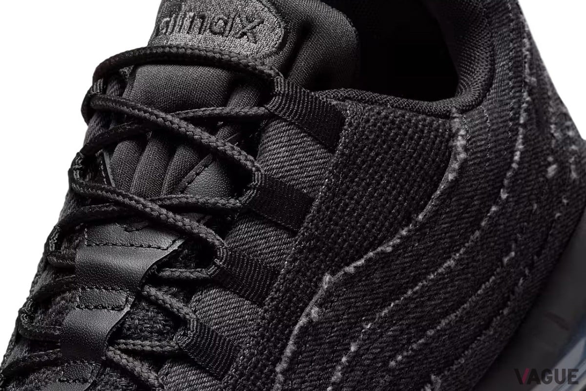 ナイキ×リーバイスが贈る、オールブラックの究極美 Air Max 95 ナイキとリーバイス」がコラボレーション！ デニムをイメージ