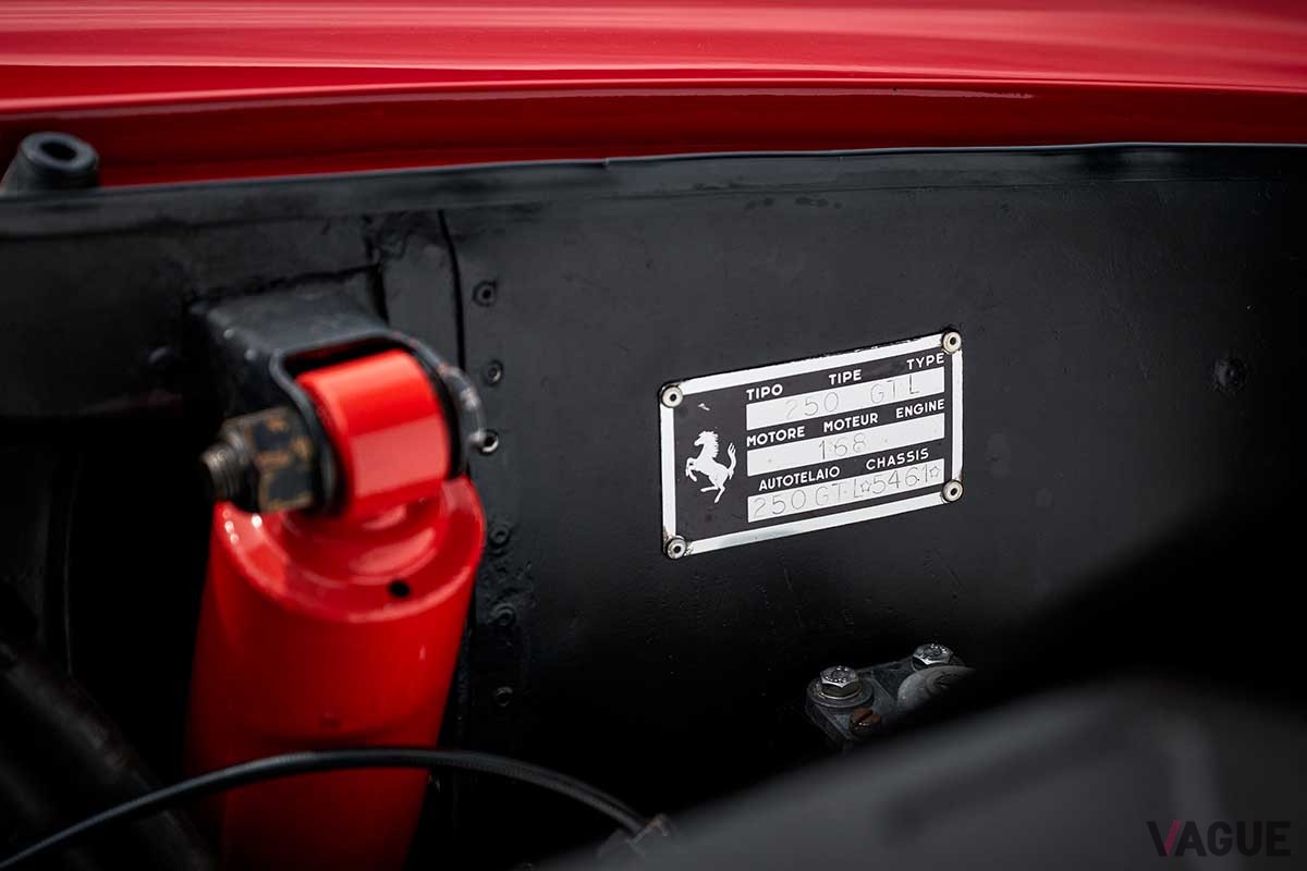 オークションに登場した1964年製フェラーリ「250GT／L」ベルリネッタ ルッソbyスカリエッティTR Tomkins(c)2025 Courtesy of RM Sotheby's