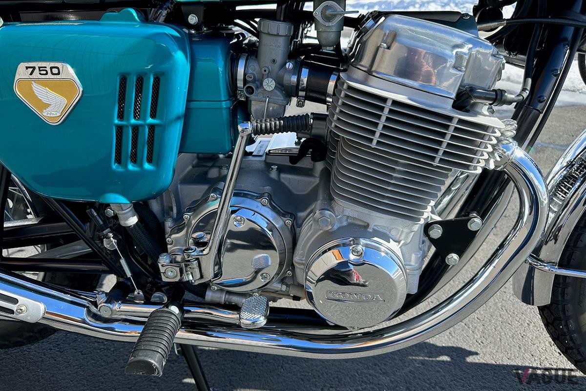 米国オークションに登場、落札された1969年式ホンダ「CB750」サンドキャスト