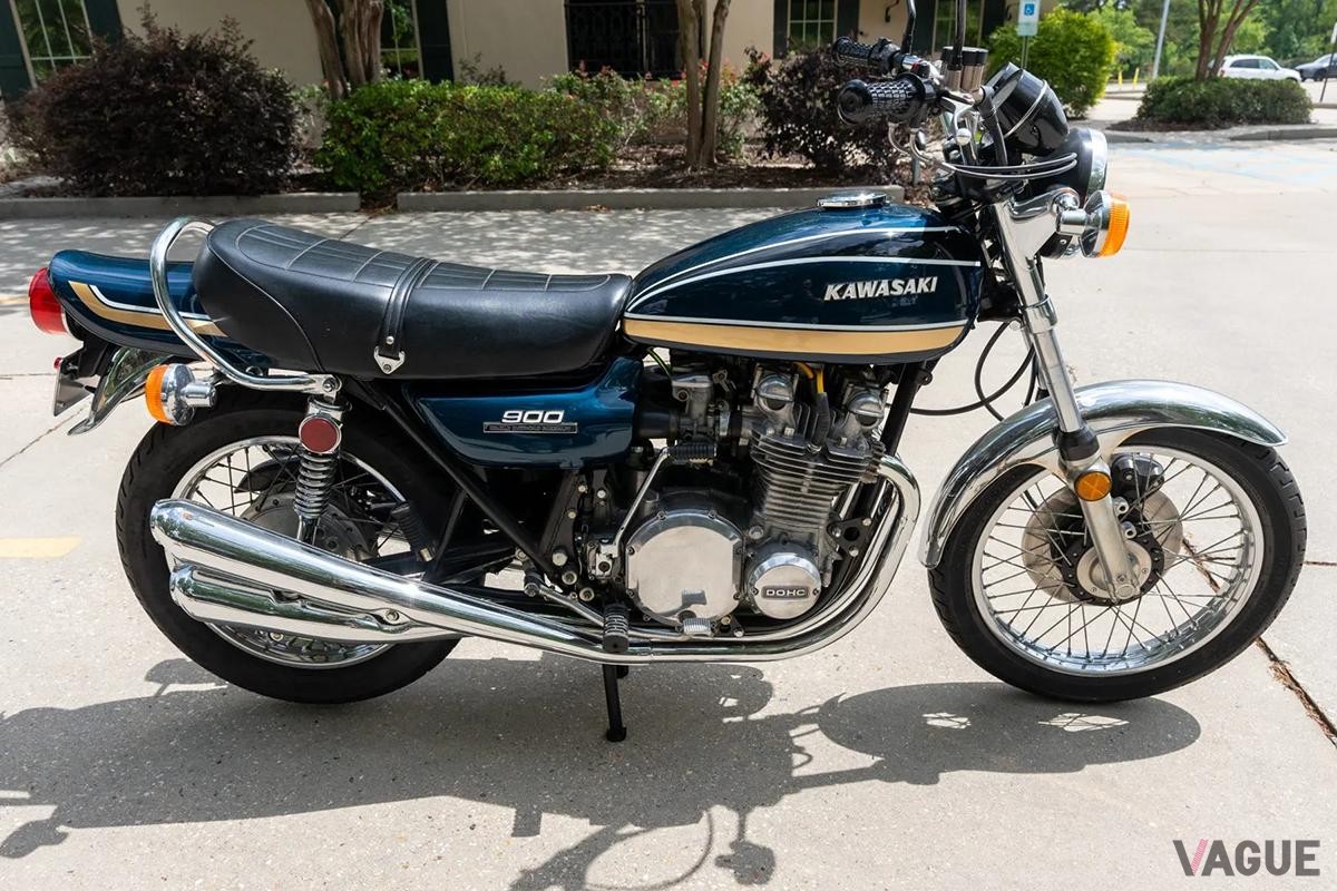 米国オークションに登場、落札された1975年式カワサキ「Z1 900」