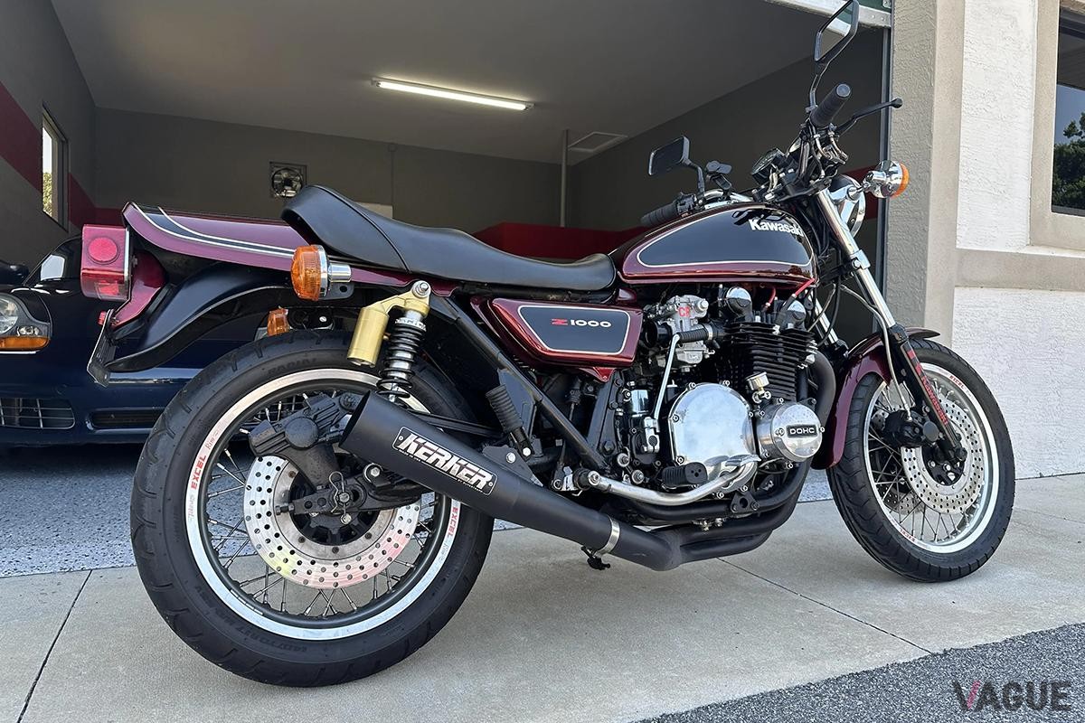 米国オークションに登場、落札された1977年式カワサキ「KZ1000」