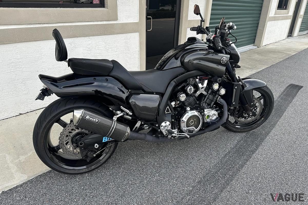 米国オークションに登場、落札された2009年式ヤマハ「VMAX」
