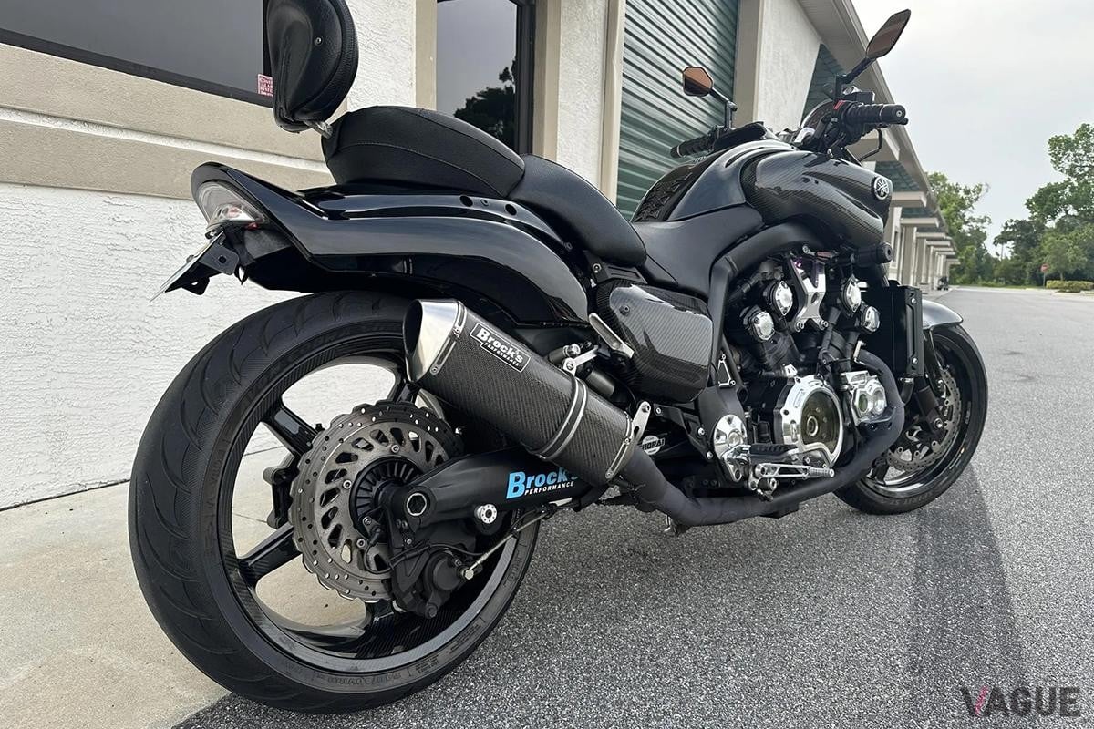 米国オークションに登場、落札された2009年式ヤマハ「VMAX」