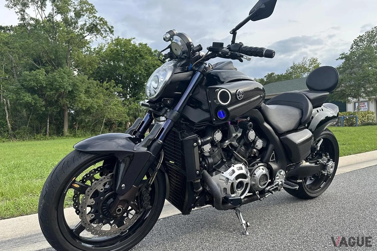 米国オークションに登場、落札された2009年式ヤマハ「VMAX」