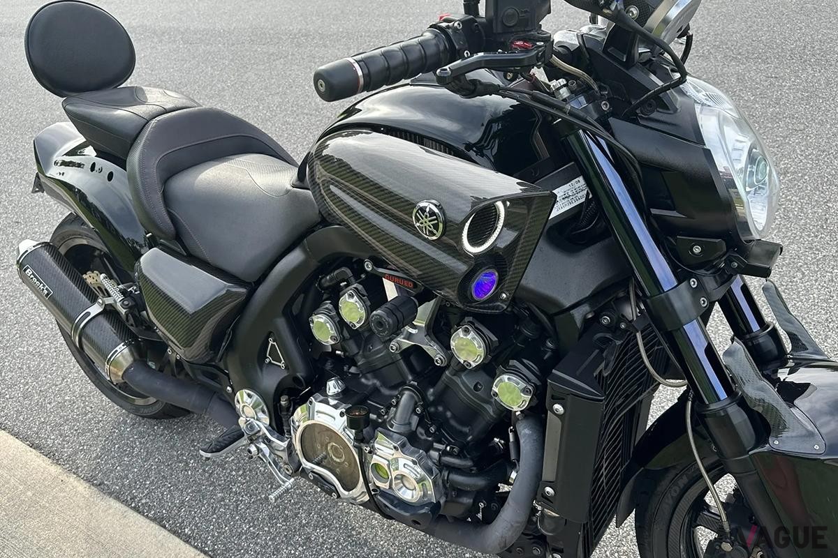 米国オークションに登場、落札された2009年式ヤマハ「VMAX」