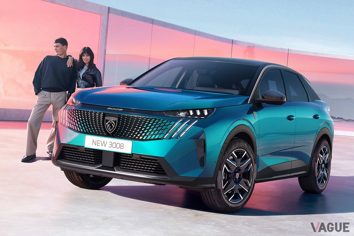 ファストバックスタイルへと進化した3代目プジョー「3008」