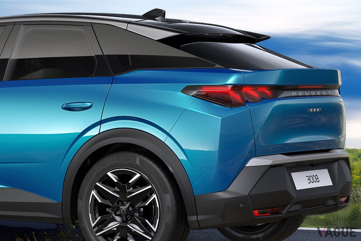 ファストバックスタイルへと進化した3代目プジョー「3008」