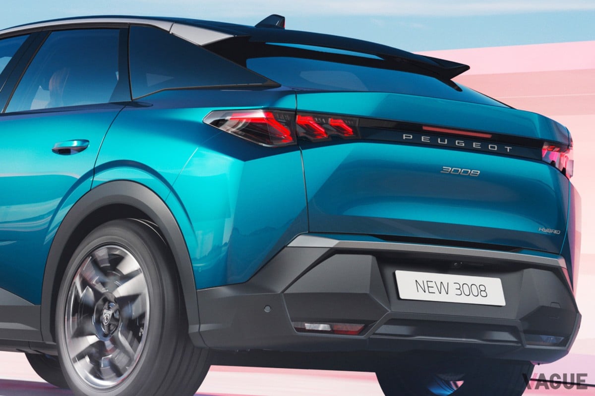 ファストバックスタイルへと進化した3代目プジョー「3008」
