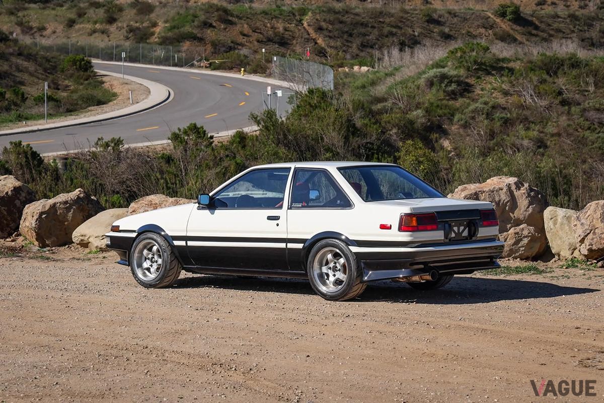 米国オークションに登場、落札された1986年式トヨタ「カローラ」GT-Sクーペ（日本名：スプリンタートレノ）