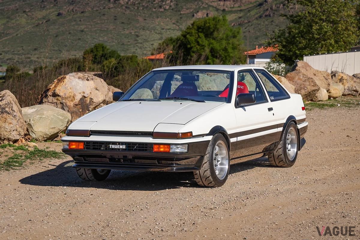 米国オークションに登場、落札された1986年式トヨタ「カローラ」GT-Sクーペ（日本名：スプリンタートレノ）