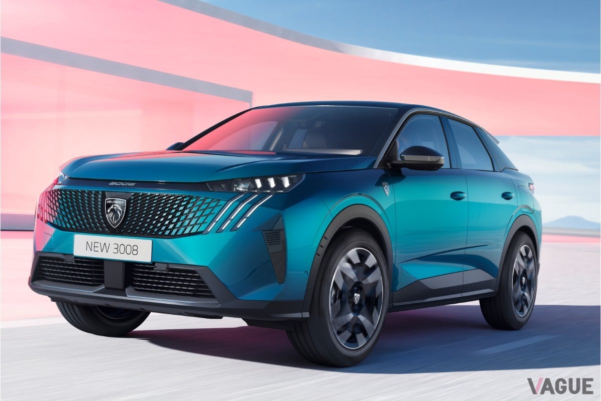 ファストバックスタイルへと進化した3代目プジョー「3008」