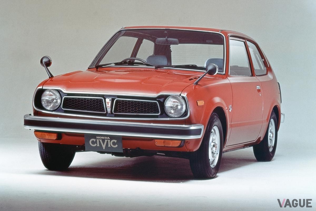1973年8月31日に発表されたホンダ初代「シビック」3ドア GL 