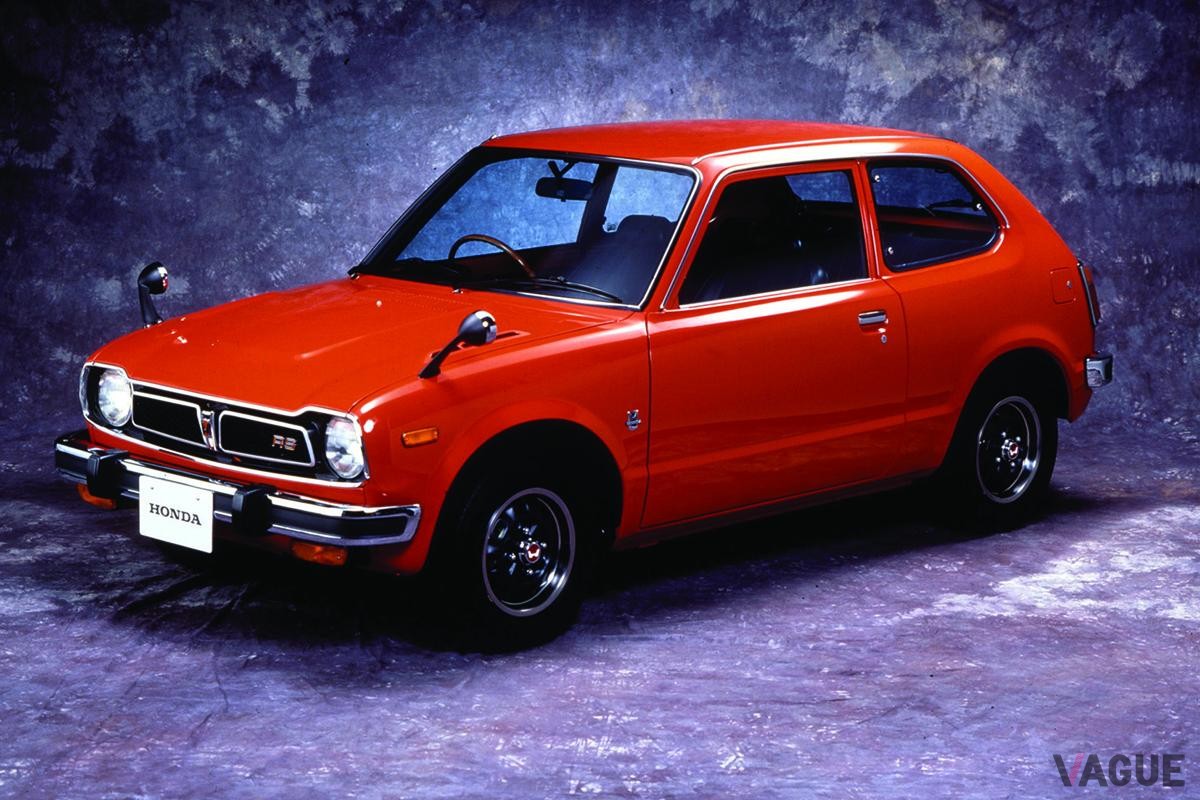 1974年10月に追加されたホンダ初代「シビック」 1200RS