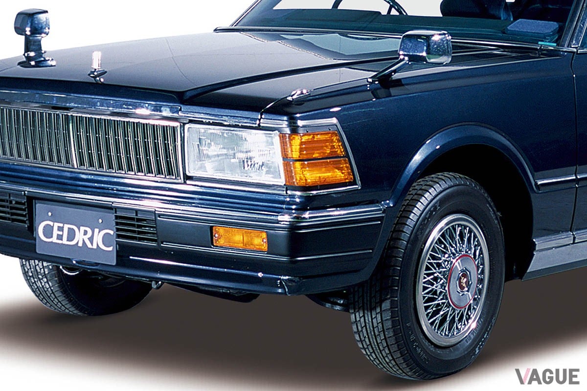 5代目セドリック（430型）の4ドアハードトップ ターボ ブロアム