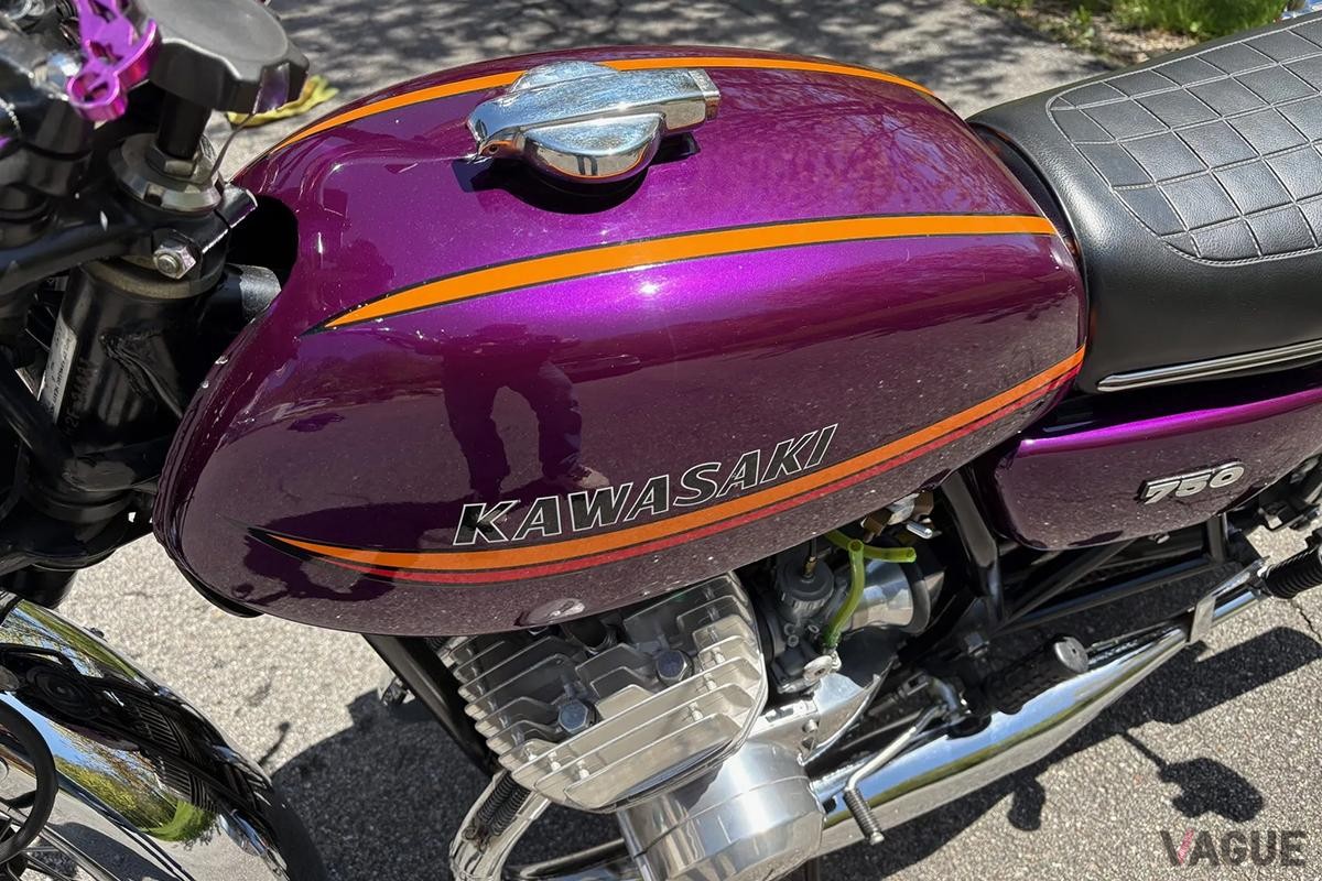 米国オークションサイトに出品、落札された1973年式カワサキ「H2マッハIV」