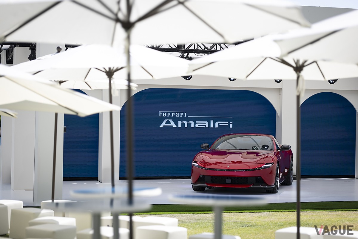 日本で初披露されたフェラーリ新型「アマルフィ」