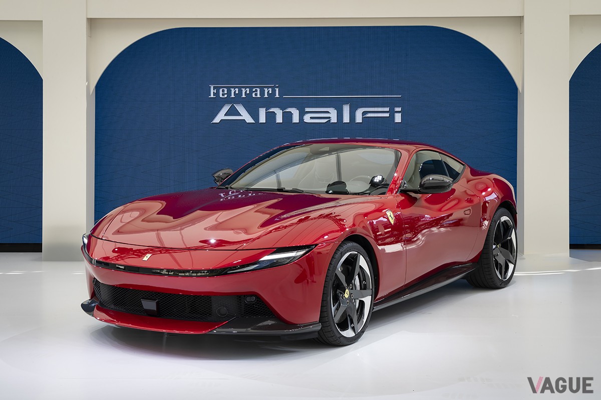 日本で初披露されたフェラーリ新型「アマルフィ」