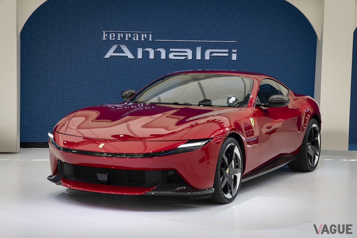 日本で初披露されたフェラーリ新型「アマルフィ」