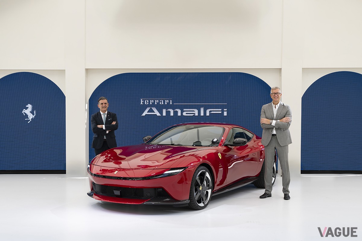 日本で初披露されたフェラーリ新型「アマルフィ」