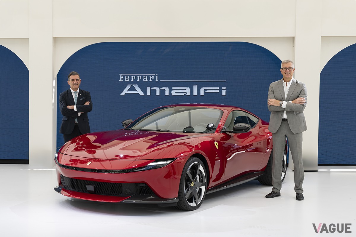 日本で初披露されたフェラーリ新型「アマルフィ」