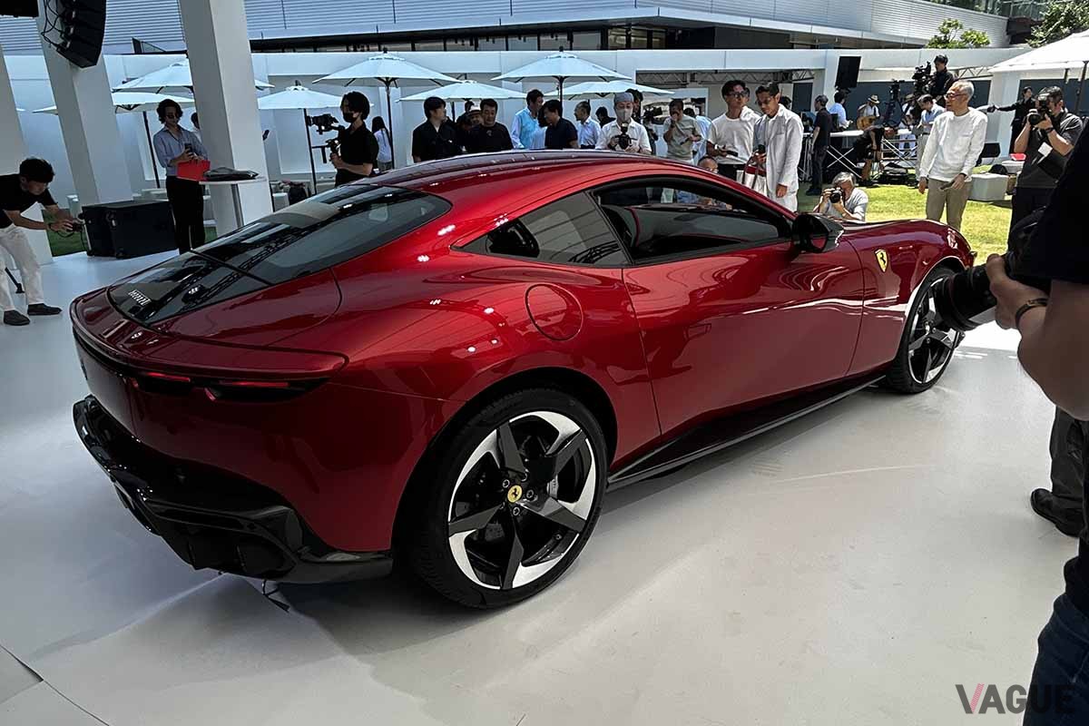 日本で初披露されたフェラーリ新型「アマルフィ」