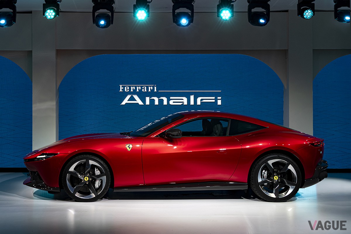 日本で初披露されたフェラーリ新型「アマルフィ」