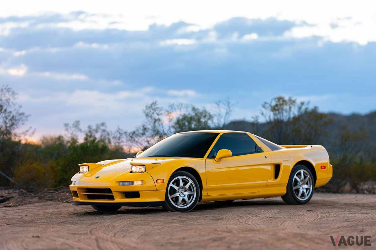 米国オークションに登場、落札された2001年式アキュラ「NSX-T」