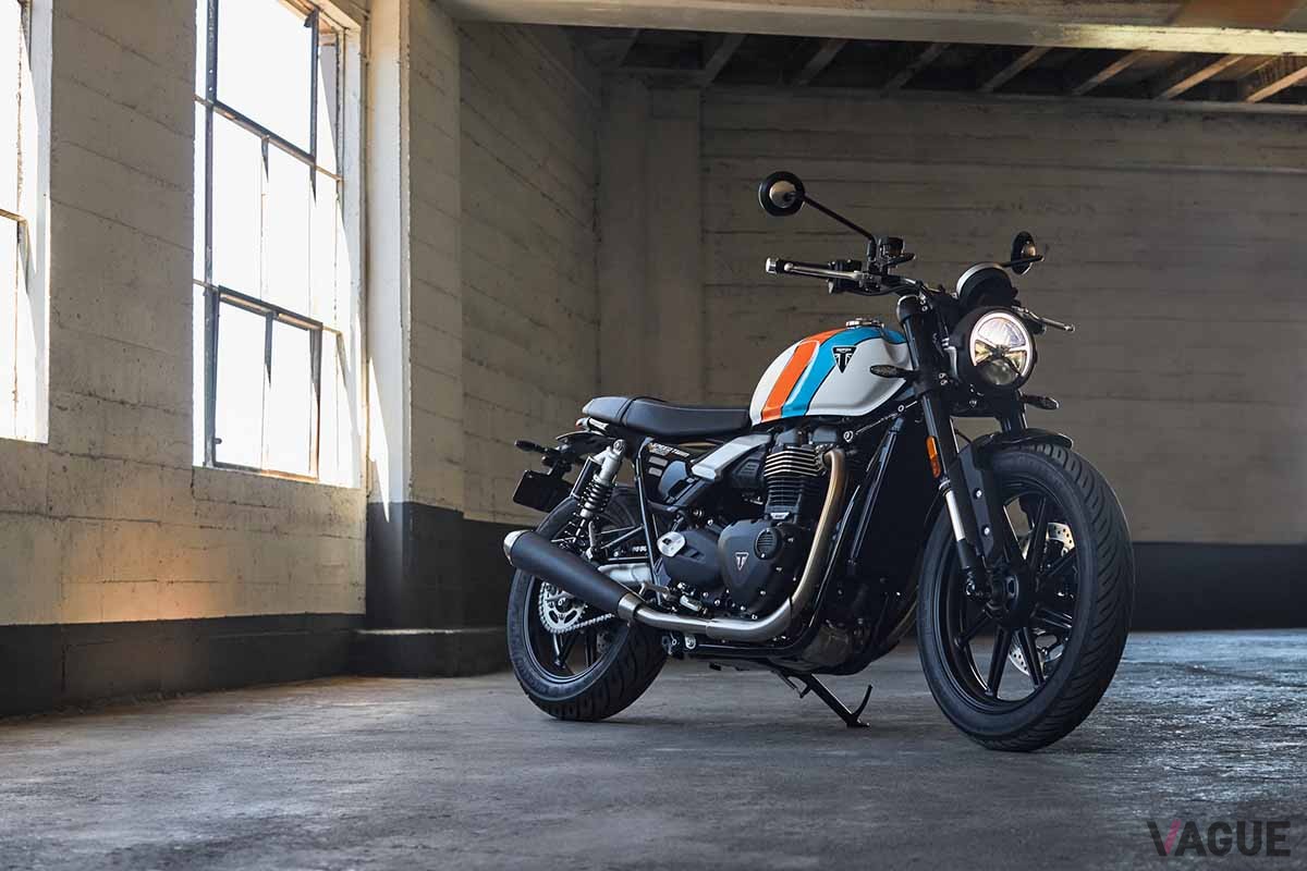 2024年10月に発表されたトライアンフ新型「スピードツイン900」