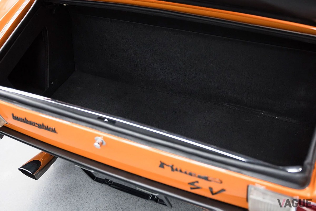 1971年式ランボルギーニ「ミウラ P400SV」（C）Broad Arrow Auctions LLC.